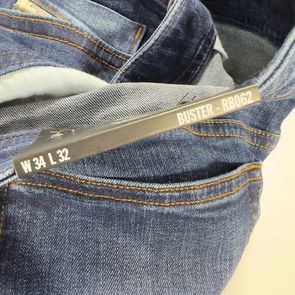 Diesel Buster Tapered Jeans Men’s 34x32 RB062 Regular Fit Stretch Blue NWT - Picture 13 of 16